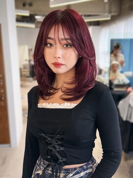 キオクエコ(KIOX eko) レイヤーカット/海外レイヤー/ハッシュカット/髪質改善