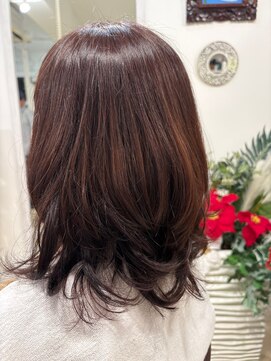 大人ゆるフワパーマ