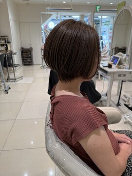 クレア 上大岡(CREA) 白髪ぼかしハイライト縮毛矯正ダブルカラー髪質改善30代40代50代