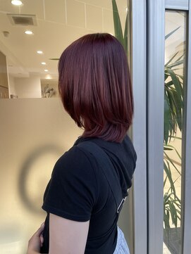 アッシュ 浦安店(Ash) cherrypink ×髪質改善color