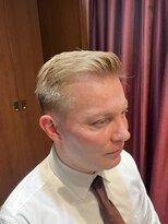 ヘアモードキクチ 日本橋室町店&nbsp;日本橋室町　日本橋　外国人ヘア　ビジネスヘア　七三スタイル