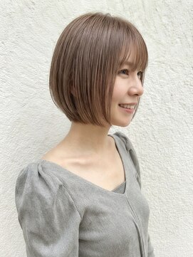 リア 白髪ぼかしハイライト 京都河原町(riah) #ハイライト#白髪ぼかし#白髪染め#京都#30代#40代#50代#60代