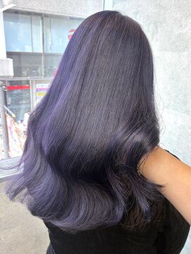 TONE(トーン)by Chara 池袋 髪質改善 ダブルカラー 【4月上旬OPEN(予定)】 ケアブリーチ/ラベンダーグレー【池袋東通り】