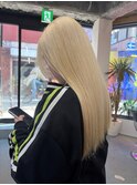 抜きっぱなしブリーチ／ブロンド