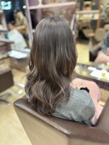 アクシス ナゴヤ(AXIS NAGOYA) 【なつミ】ミルクティーブロンド/ダークブルー/デジタルパーマ/