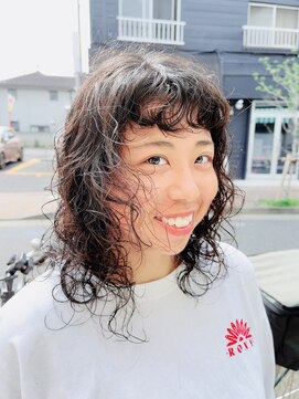 コティー ヘアアンドビューティー(Cottie HAIR&BEAUTY) ふわふわカーリーヘア☆