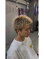 リッチ バイ ラピス(RICH by Lapis) スパイキーショート/ブロンドカラー