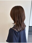 くびれカット/あかるめラベンダーグレージュ