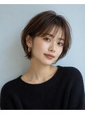 蕨駅レイヤーボブ30代40代透明感カラー