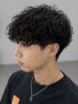 メンズ ドルチェ(men's Dolce) ツイストパーマ×束感ショート/無造作な動きを出したい方へ