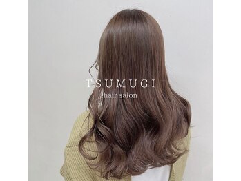 hair salon TSUMUGI【10月1日 NEW OPEN(予定)】の写真/【最初から最後まで】一人のスタイリストが責任を持って担当◎贅沢なサロンタイムを過ごせます♪