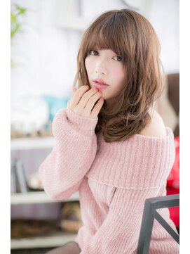 ヘアアンドビューティー ミック(Hair & Beauty miq) 恋を引き寄せる☆甘え顔セミディa(miq阿佐ヶ谷)