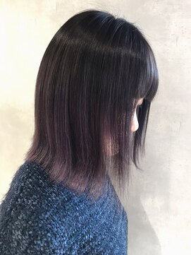 アンククロス 表参道(ANKH CROSS) 【ANKH CROSS表参道】パープルグレージュグラデーション