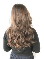 ヘアーワークス ヘルム 渋谷店(HAIR WORKS HELM)&nbsp;イルミナカラー☆ヌーディーベージュ