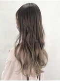 オリーブグレージュグラデーション_ピンクベージュ_ba312073