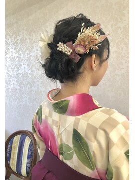 ビューティーサロン コマ(koma) 卒業式☆袴着付け&ヘアメイク