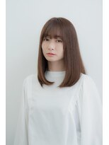 ヘアエジェリプリム (hair&spa egerie prime) 大人女性のナチュラルストレート/シルキーベージュ/30代40代50代