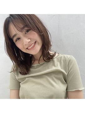 プリマ アンジュ 中目黒店(PRIMA ange) 大人可愛い外はねミディアム PRIMA ange 中目黒