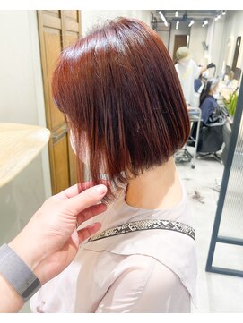 フェリア 松山(Feria) 【Feria松山】艶感redブラウン☆白石