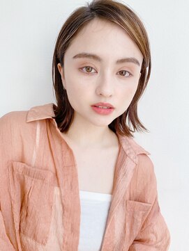 ケーツー エソラ池袋店(K-two) タイトボブ×ハイライト［髪質改善/池袋&目白&大塚］