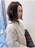 小顔に見える♪くびれボブ