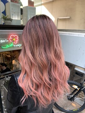 ラフ 難波店(LAFF) #黒髪#ボブルフ#ネビージュ#小顔#ワンレン