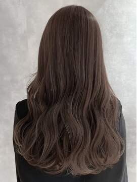 アンド(ANDO) 【本町】艶と透明感のアッシュブラウン ULTOWA