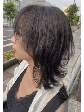 ボアップ 新居浜店(boappu) #ウルフ#カット#ミディアム