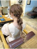 結婚式 ヘアセット ポニーテール 着物ヘア 夏のヘアアレンジ
