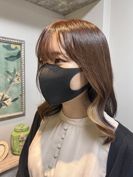 ガルボヘアー 名古屋栄店(garbo hair) #イヤリングカラー#ベージュカラー#10代#20代#名古屋