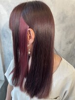 ヘアスタジオニコ(hair studio nico...)&nbsp;インナーピンクバイオレット★
