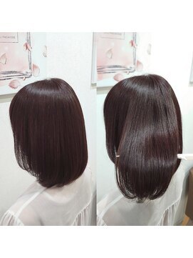 アッシュ 清瀬店(Ash) 【髪質改善】ピンクブラウン系カラー　Ash清瀬 大嶋