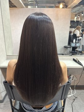 シアン(CYAN) #京都駅#髪質改善#暗髪#アッシュ#ブリーチなしカラー