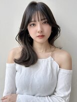 バイオレットジェム(Violet`jem)&nbsp;レイヤーカットアッシュベージュくびれヘア似合わせカット