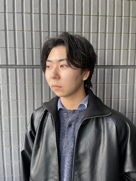 フェイス 石川町 (FACE) センターパートウルフ/ウルフカット/メンズウルフカット/