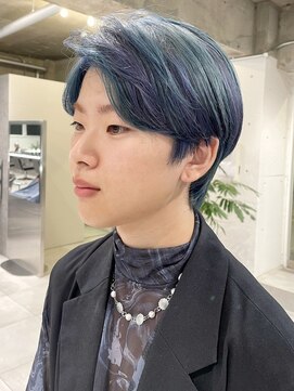 ダブ アオヤマ(DaB AOYAMA) メンズデザインカラー アンブレラカラー ハイライトカラー