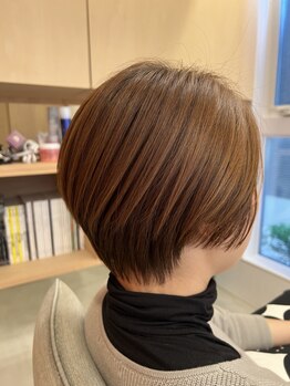 ニノヘアー(nino hair)の写真/《顔のカタチ/骨格》に合わせた繊細で高いカット技術で、時間が経ってもシルエットが崩れずお手入れ簡単♪