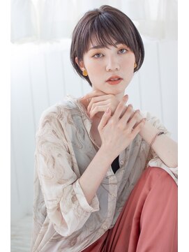 アッシュ 二俣川南口店(Ash) 30代40代50代/ナチュラルカラー/ひし形ショートボブ