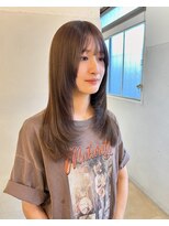 ポート 蕨(PORT)&nbsp;◎レイヤーカット　アッシュベージュ◎【結城明日香】