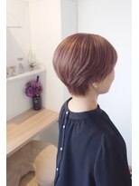 トパーズ(topaz) 30代/40代/50代ショートボブ＋ピンクブラウン
