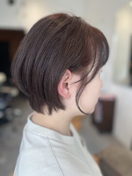 アンリ(anri) ふわっとショートボブ×こっくりカラー