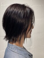 シーン 自由が丘(scene)&nbsp;オトナ女子/切りっぱなしボブ/イルミナカラー/40代/自由が丘