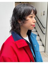 カフ(CAF)&nbsp;CAF　照下　小顔に見せるヘア ネビージュ  パーマ 大阪