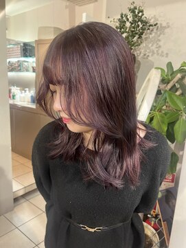 サロン ド ビカ(Salon de bika) 大人艶感ピンクラベンダーカラー