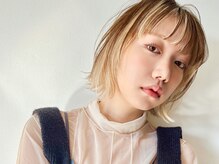 ラミエ バイ メルト 吉祥寺(lamie by melt)の雰囲気（顔周り/インナーカラー/ブリーチ/ダブルカラー/学割U24/吉祥寺）