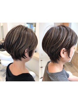 艶感カラー、白髪を生かした大人ハイライトカラーなど大人女性に特化したスタイルをご提案します