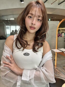 アンフィニー 仙台(ANFINI) 仙台髪質改善トリートメント縮毛矯正レイヤー外ハネボブ韓国前髪