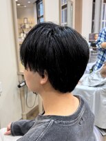 アルターリール(aL ter Rire)&nbsp;スパイキーショート/ブルーブラック/フェザーパーマ/杉田花乃