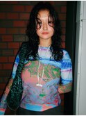 grunge perm