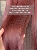 イエべブルベ夏イルミナカラー高発色チェリーレッド